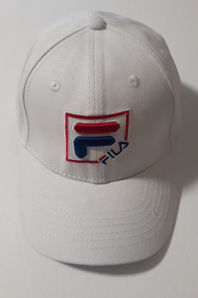White fila hat